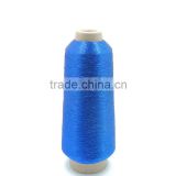 Wholesale MS type spools polyester embroidery thread royal metallic thread