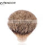 High quality best silvertip badger hair shaving knot shaving brush