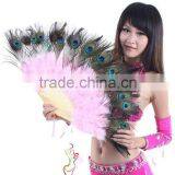 SWEGAL Belly Dance Feather Fan,chinese Belly Dance Fan SGBDD13041 thumbnail-2