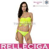 2016 Push-up Bandeau Top Bikini Swimsuit thumbnail-3