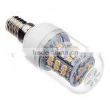 E14 6W 46x2835SMD 530-560LM 2500-3500K Warm White Light LED Corn Bulb (220-240V)