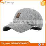 Hot Sale Linen Breathable Unisex Baseball Cap Hat thumbnail-1