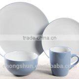 Ceramic Dinner Set/ Stoneware Dinner Set Color Glazed Yellow Color thumbnail-5