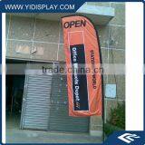 Angled Flying Flag Pole Banner
