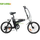 Top E-Cycle High Quality CE Approval Aluminium Lithium Ion Battery Pack Ebike Electric Bike