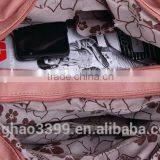 Fashion Design Shoulder Bag Lady Leather Backpack Multifunction Pink Handbag thumbnail-3