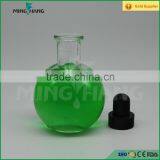 Round Fragrance Aroma Diffuser Glass Bottle With Cork thumbnail-5