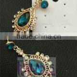 Fashion Flash Drilling Hollow Crystal Earrings Drop Earrings thumbnail-1