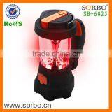 Self-powered Multifunction Camping Lantern SOS Red Flash Light Phone Charger thumbnail-2