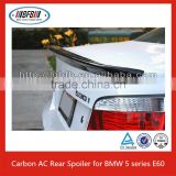 AC carbon fiber trunk spoiler for bmw 5 series E60 06-10