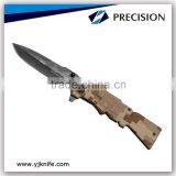 Coffee Color Survival Pocket Knife thumbnail-1