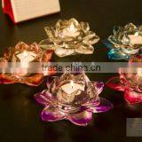 On Sale!!Just US$1 crystal glass candle holder for wedding decoration