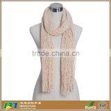 Women Winter Soft Cozy Pink Crochet Infinity Chunk Knit Scarf Wholesale