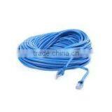 Hot Selling Bare Copper 3M RJ45 CAT6 Blue Color Flat Ethernet Cable Utp Patch Cord thumbnail-4