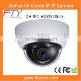 Alibaba Recommend DH-IPC-HDBW4800E 4K 12MP PoE IR Dome IP Network Dahua CCTV Camera