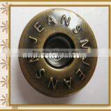 Factory Wholesale Metal Holes Button