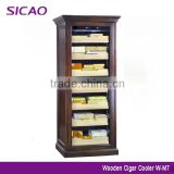 high quality cigar electric cabinet free standing cigar coolers wood material