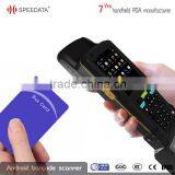 Android 4.0 OS Super Smart Tablet pc Rfid Reader Barcode Scanners Handheld With Integrated Printer