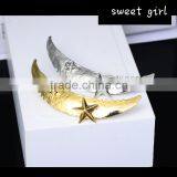 Square Crystal Ponytail Holder Rhinestone Elastic Hair Rope F100 thumbnail-5