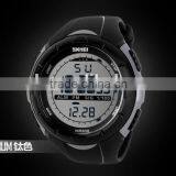 LED Light Digital Sport Exersice Waterproof Wrist Watch Pedometer