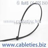 Outdoor Steel Tie Pvc Wire Plastic Cable Tie Holder Fasteners Self-Locking Custom Size thumbnail-2