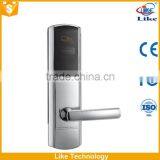 smart 125KHZ 13.56MHZ swing bar door guard smart 125KHZ 13.56MHZ portable hotel door locks with energy saver