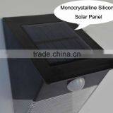 12 Led Triangle Shell 240lm High Brightness IP65 PIR Sensor Solar Led Wall Light thumbnail-3