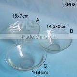 High Quality Decorative Design Glass Bowl for Salad thumbnail-1