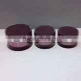 Straight-round Shape Cosmetic Container Acrylic Cosmetic Jar