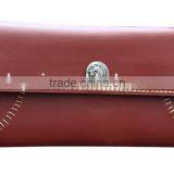 Vintage Men's Business Wallets Customized Fine Genuine Leather Wallet