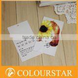 Handmade Half Folded Jewelry Tag