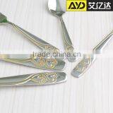 Bulk Flatware , Gold Plated Flatware , Spiral Handle Flatware Sets thumbnail-6