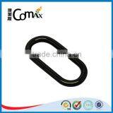 Fashion Bag and Handbag Black Metal Oval Ring thumbnail-4