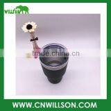 20oz 30oz Stainless Steel Tumbler Insulated Beer Mug With Stainless Steel Straw thumbnail-2