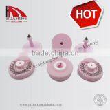 Pig RFID Ear Tag With 134.2HKZ 30*30 mm Pin Rfid Ear Tag for Pig thumbnail-4