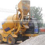 Propelled Concrete Mixer With Self Loading Function and Power Shift Truck With Pump Diesel Engine Air Conditioner thumbnail-5