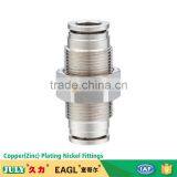 Professional JULY Factory PU Pipe Tee Brass Fittings for Nickel Plating (external Thread) thumbnail-1