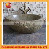 Indoor River Stone Basin With Oval Shape thumbnail-1