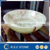 Green Onyx Polished Bathroom Sink and Basin thumbnail-1