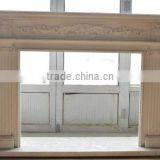 Decorative Indoor Marble Fireplace Frame With Mysterious Figure Design thumbnail-4