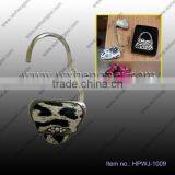 Black and White Striped Concise Generous Hanging Buckle thumbnail-1