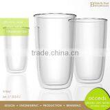 Handmade High Quality Borosilicate Ice Beer Glasses For Sale thumbnail-3