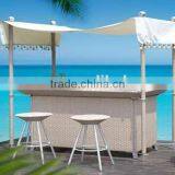 Rattam Patio Bar Furniture With Canopy For Sale thumbnail-1