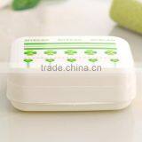 Traveling Portable Plastic Soap Dish With Drain Tray and Cover thumbnail-4