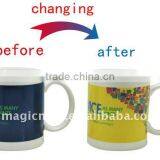 SGS Authentication Factory! Corporate Gifts! Hot Sensitive Ceramic Magic Mug