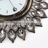 Antiquity Large Sun Shaped Wall Watches Clock thumbnail-4