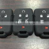 For Chevrolet Cruze Aveo Lova Spark Onix Silverado Volt Silicone Car Key Cases Cover Holder Replacement 3 4 5 6Buttons thumbnail-4