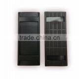 2" Shoulder Pad PVC In Black, Black Shoulder Strap Pad for Bag, Plastic PVC Bag Strap Belt Shoulder thumbnail-1