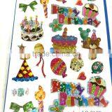 Celebration Laser Sticker, Birthday Laser Sticker, Birthday Sticker for Kids thumbnail-4