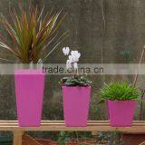 Garden Square Plastic Flower Colorful Pot thumbnail-3